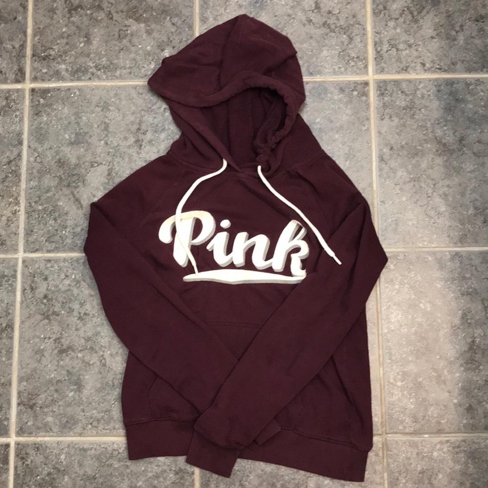 Maroon Pink hoodie
